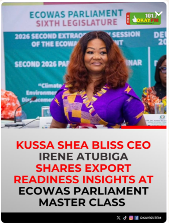 ECOWAS Parliament Master Class Resource Person
