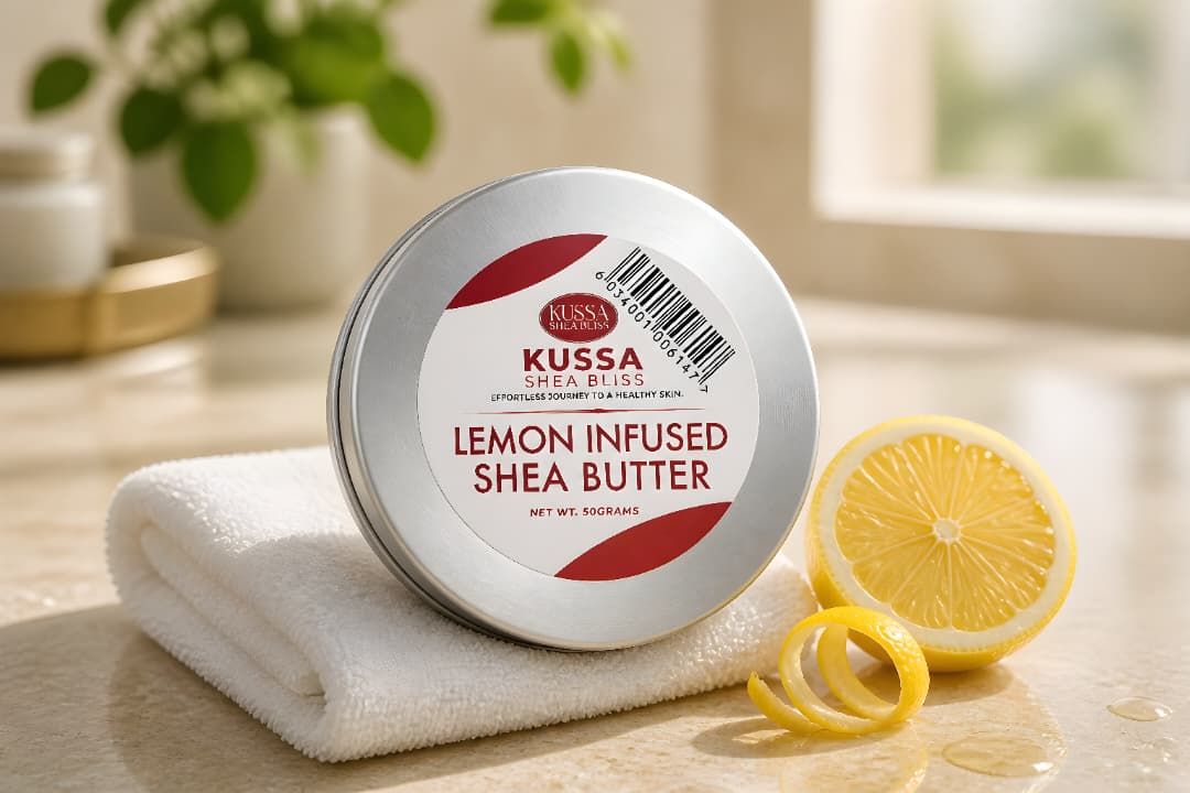 Lemon Infused Shea Butter Small