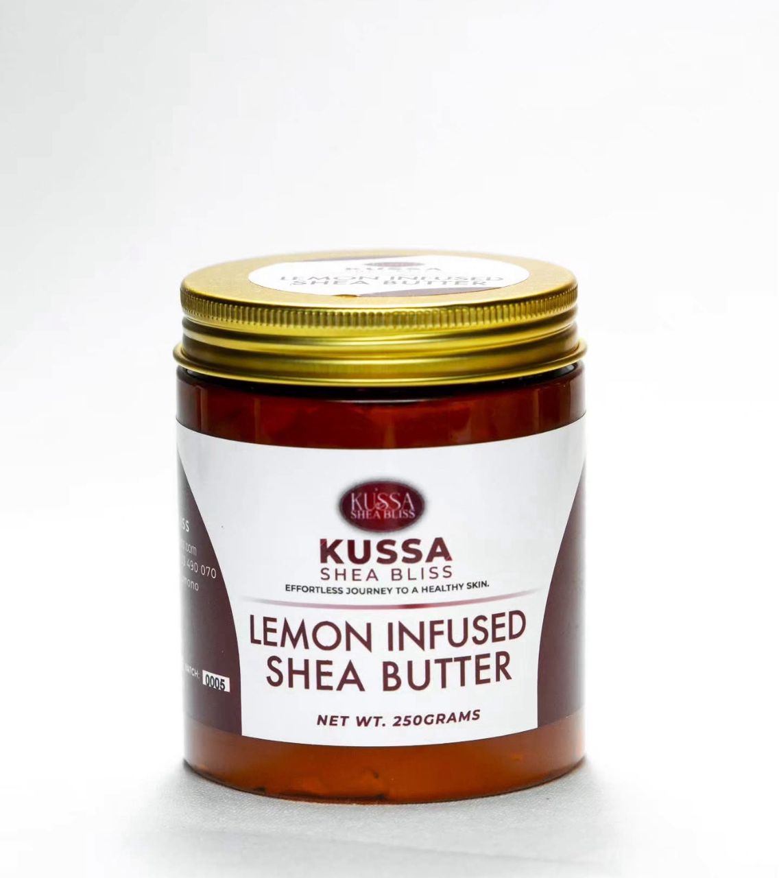 Lemon Infused Shea Butter Small